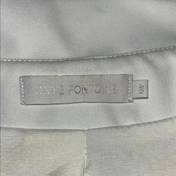 Anne Fontaine Elegant White Double-Breasted Blouse.Size 40 - Picture 7 of 10